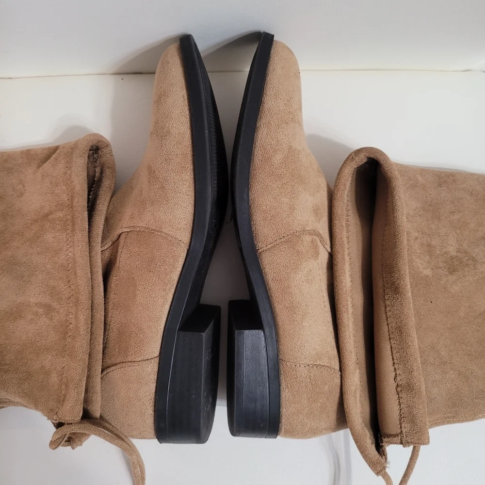 Camel Over-the-Knee Boots By Forever 21 Size 37